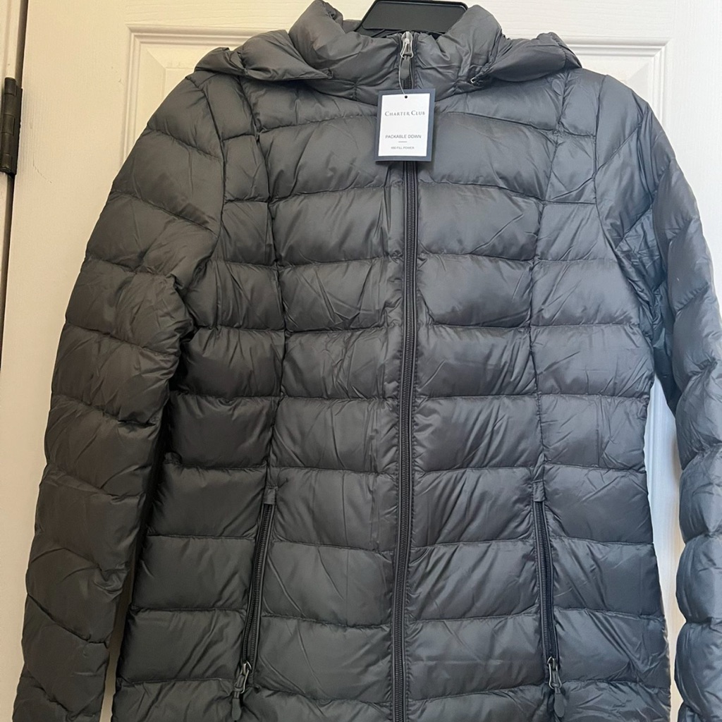 Gray Puffer Jacket